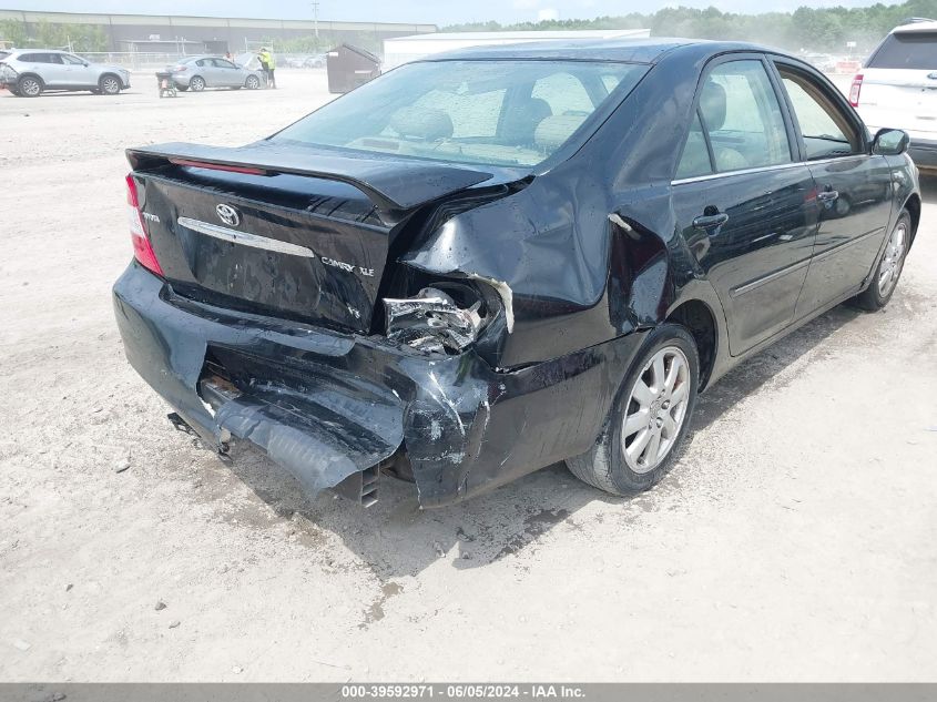 2003 Toyota Camry Xle V6 VIN: 4T1BF30KX3U041321 Lot: 39592971
