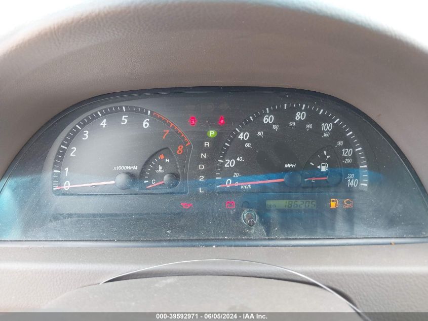 2003 Toyota Camry Xle V6 VIN: 4T1BF30KX3U041321 Lot: 39592971