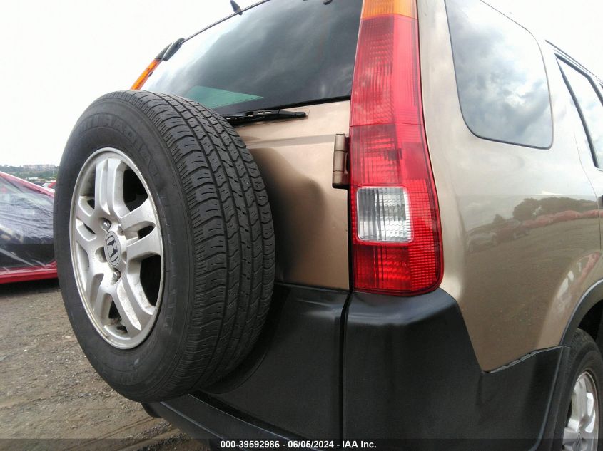 2003 Honda Cr-V Ex VIN: SHSRD78813U106700 Lot: 39592986