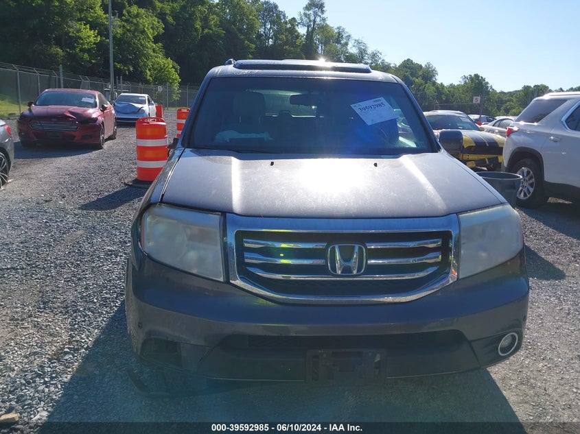2015 Honda Pilot Touring VIN: 5FNYF4H90FB047499 Lot: 39592985