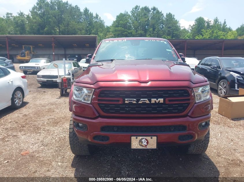 2022 Ram 1500 Big Horn 4X4 5'7 Box VIN: 1C6SRFFT9NN162374 Lot: 39592990