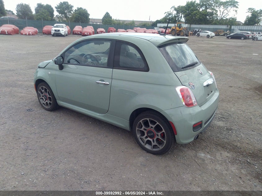 2013 Fiat 500 Sport VIN: 3C3CFFBR6DT531470 Lot: 39592992