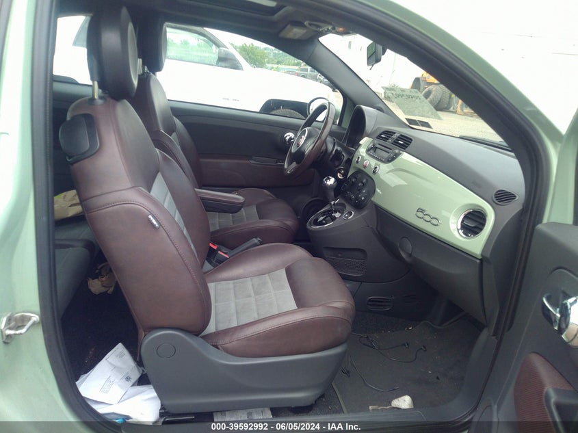 2013 Fiat 500 Sport VIN: 3C3CFFBR6DT531470 Lot: 39592992