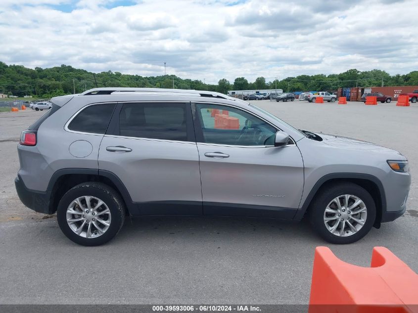 2019 Jeep Cherokee Latitude Fwd VIN: 1C4PJLCB3KD366928 Lot: 39593006