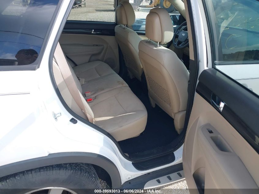 2013 Kia Sorento Lx VIN: 5XYKT3A66DG421404 Lot: 39593013