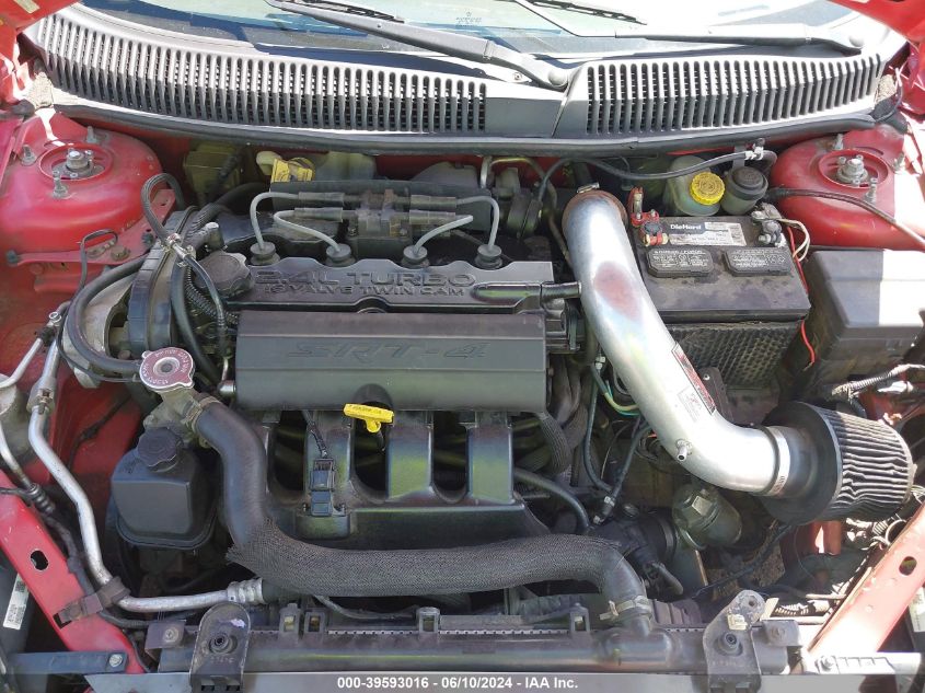 2004 Dodge Srt4 VIN: 1B3ES66S34D622412 Lot: 39593016