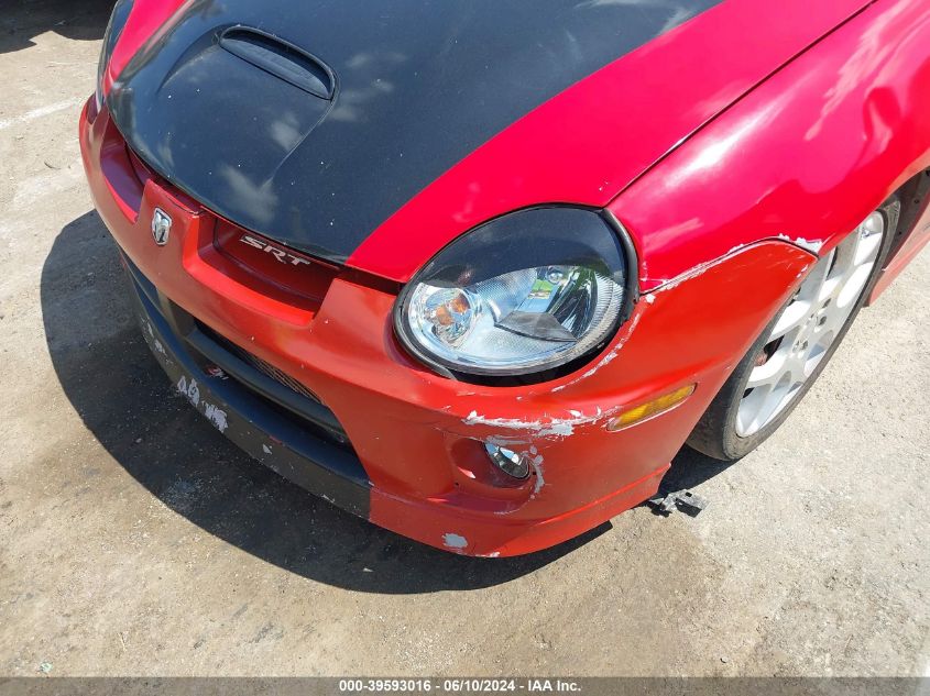 2004 Dodge Srt4 VIN: 1B3ES66S34D622412 Lot: 39593016