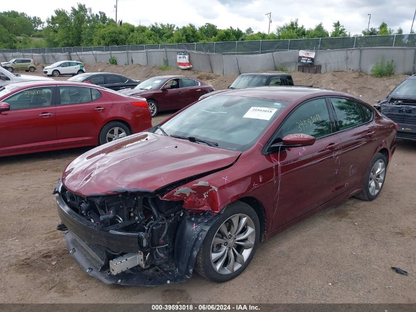 2015 Chrysler 200 S VIN: 1C3CCCBB1FN759986 Lot: 39593018