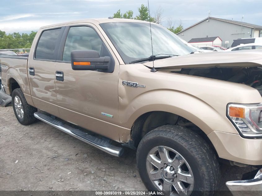 2014 Ford F150 Supercrew VIN: 1FTFW1ET7EKF17308 Lot: 39593019