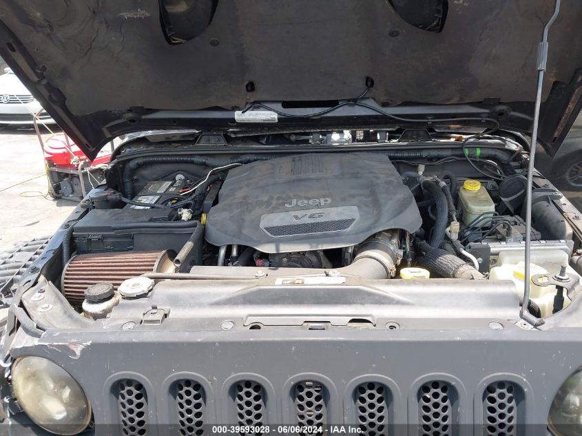 2015 Jeep Wrangler Unlimited Wrangler X VIN: 1C4BJWEG3FL607953 Lot: 39593028