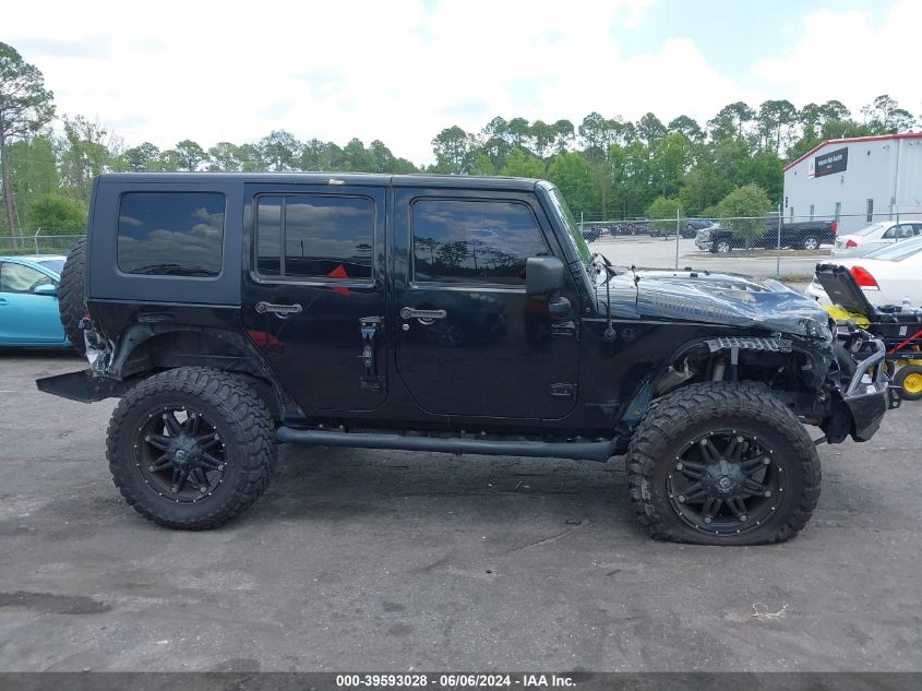 2015 Jeep Wrangler Unlimited Wrangler X VIN: 1C4BJWEG3FL607953 Lot: 39593028