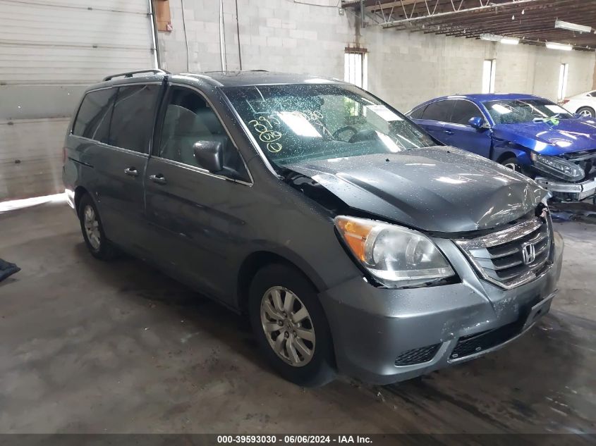 2010 Honda Odyssey Ex-L VIN: 5FNRL3H76AB025523 Lot: 39593030