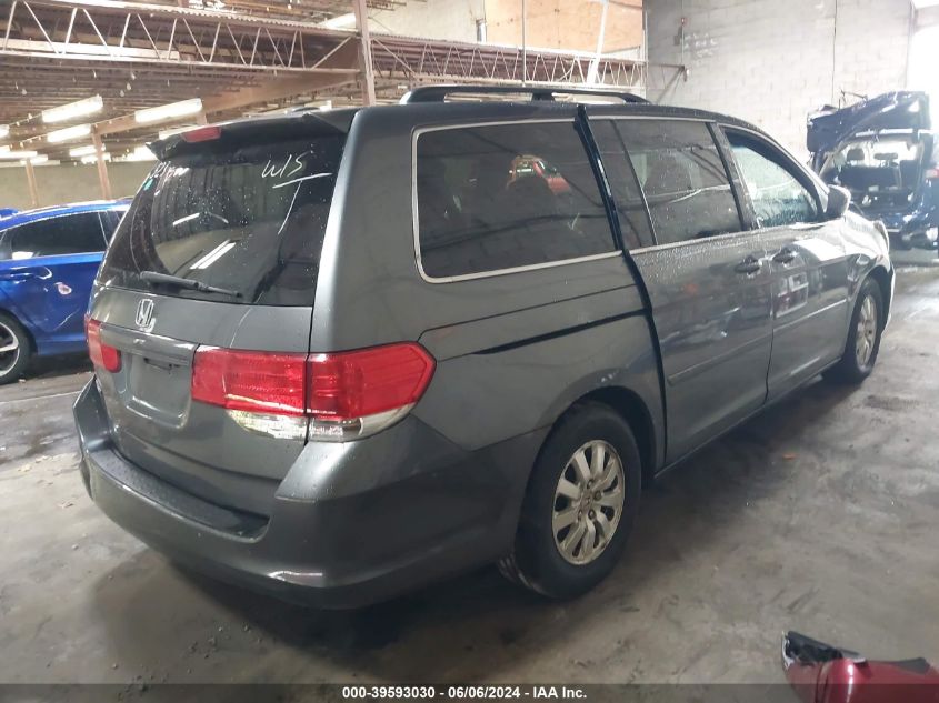 2010 Honda Odyssey Ex-L VIN: 5FNRL3H76AB025523 Lot: 39593030