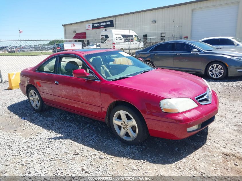 2001 Acura Cl 3.2 Type S VIN: 19UYA42621A029621 Lot: 39593032