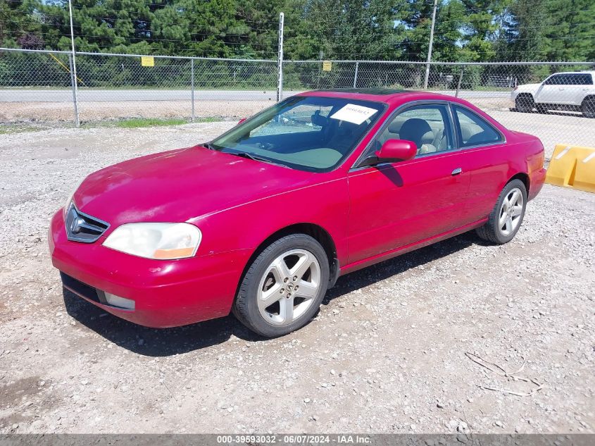 2001 Acura Cl 3.2 Type S VIN: 19UYA42621A029621 Lot: 39593032