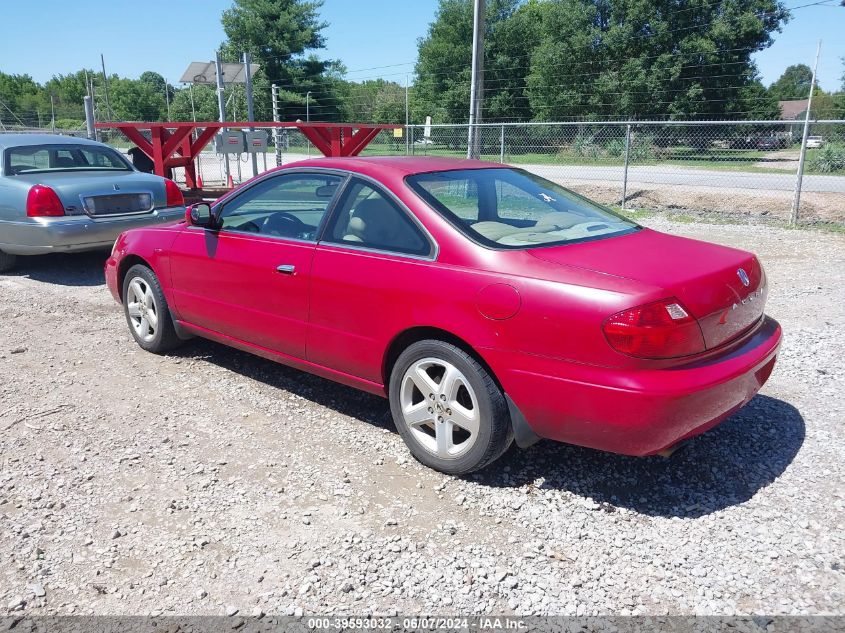 2001 Acura Cl 3.2 Type S VIN: 19UYA42621A029621 Lot: 39593032