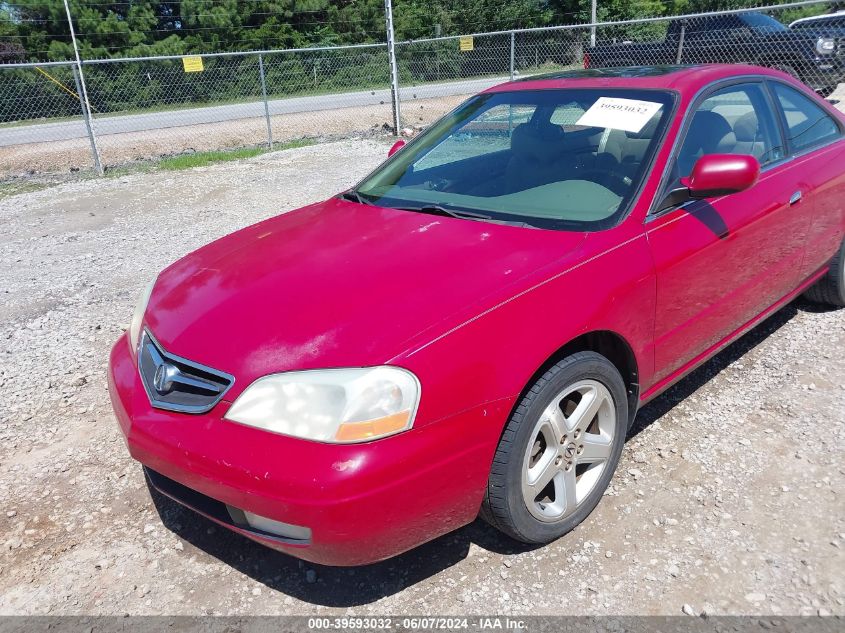 2001 Acura Cl 3.2 Type S VIN: 19UYA42621A029621 Lot: 39593032