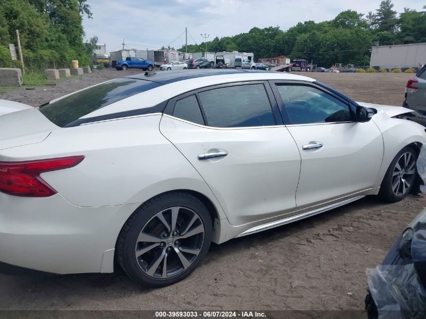 2017 Nissan Maxima 3.5 Sl VIN: 1N4AA6AP3HC406211 Lot: 39593033