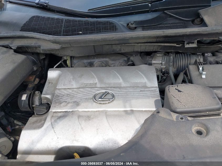 2010 Lexus Rx 350 VIN: 2T2BK1BA1AC070401 Lot: 39593037