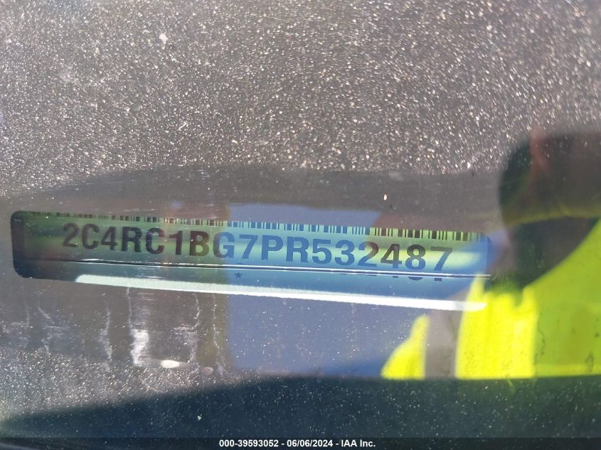 2023 CHRYSLER PACIFICA TOURING L - 2C4RC1BG7PR532487