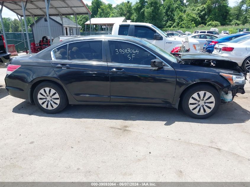 2009 Honda Accord 2.4 Lx VIN: 1HGCP26329A095756 Lot: 39593064