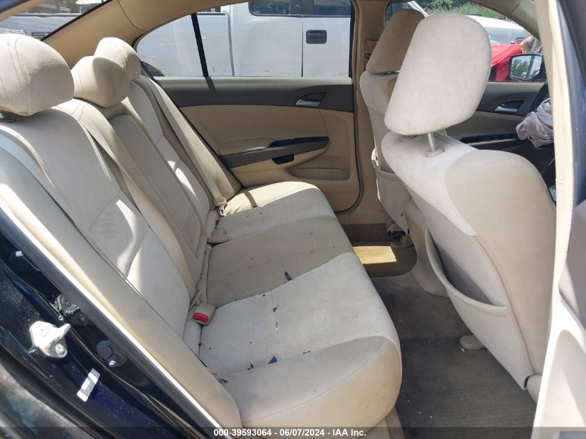 2009 Honda Accord 2.4 Lx VIN: 1HGCP26329A095756 Lot: 39593064