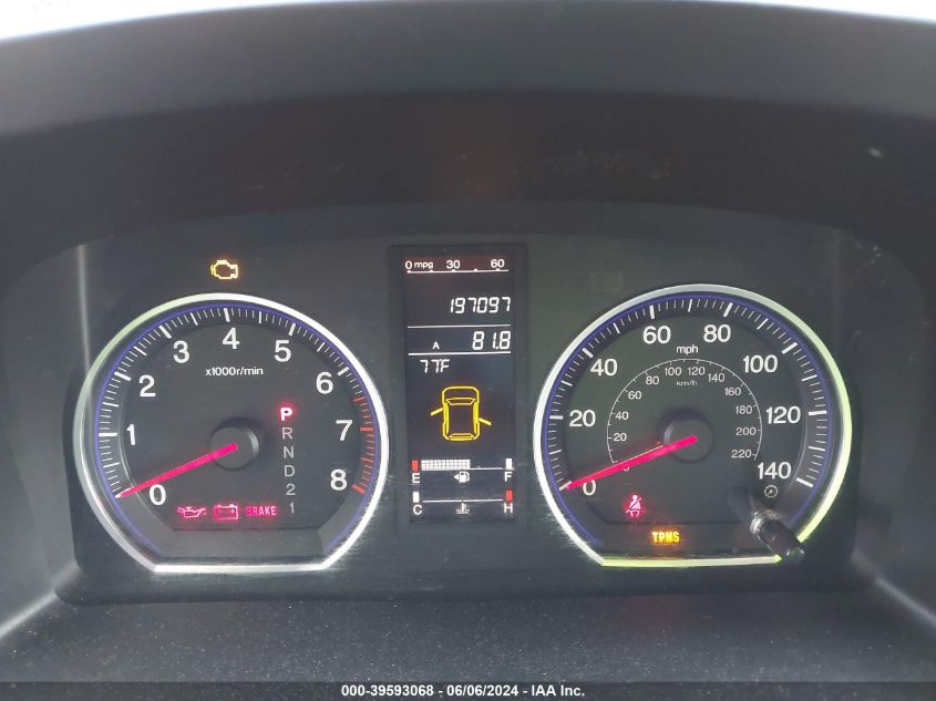 2007 Honda Cr-V Ex-L VIN: JHLRE387X7C027987 Lot: 39593068