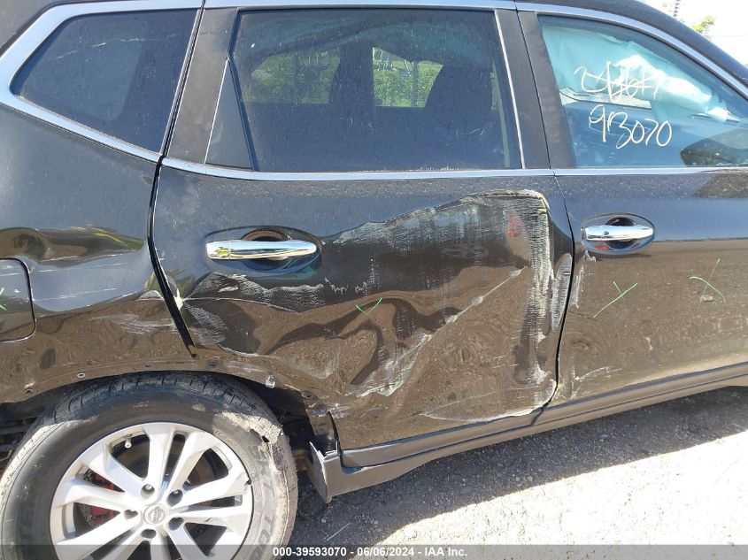 2016 Nissan Rogue Sv VIN: KNMAT2MT3GP647909 Lot: 39593070