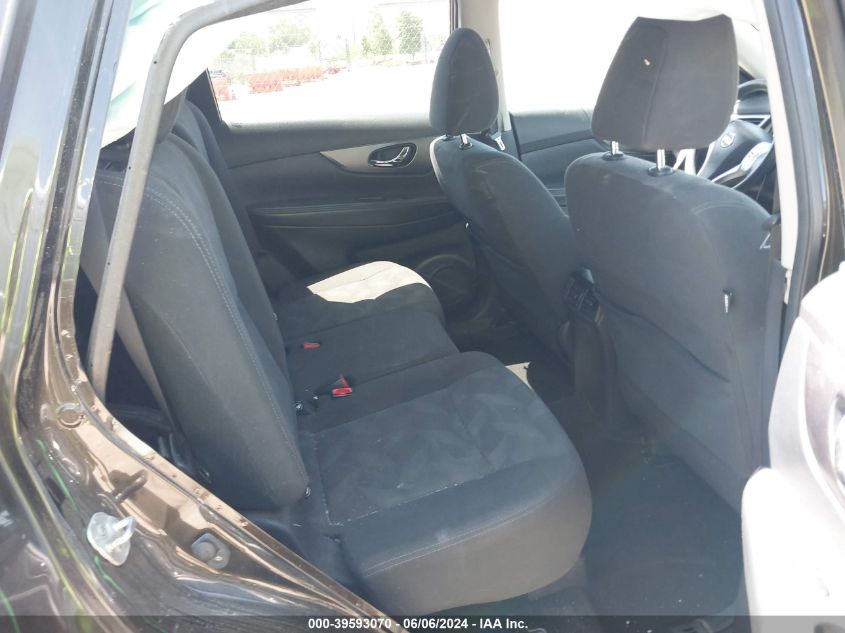 2016 Nissan Rogue Sv VIN: KNMAT2MT3GP647909 Lot: 39593070