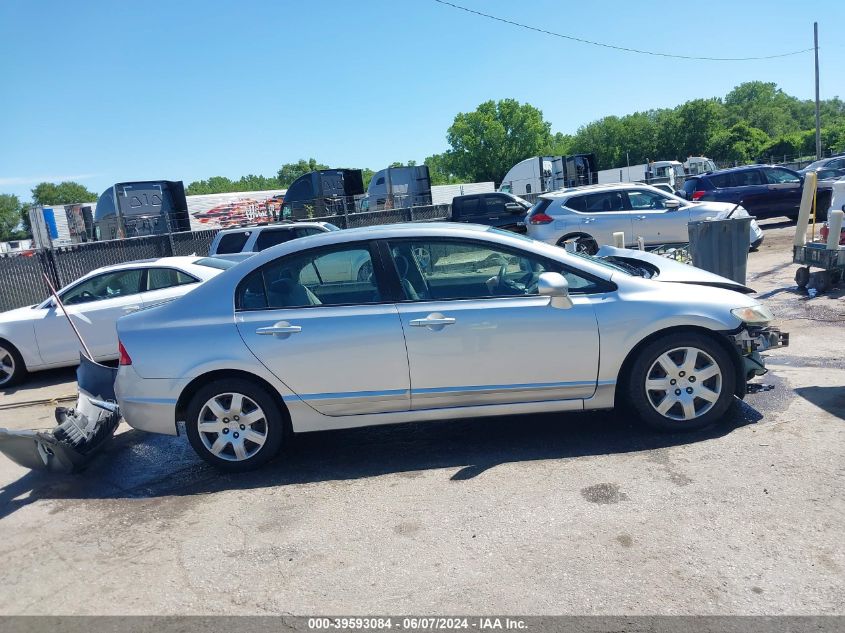 2009 Honda Civic Lx VIN: 19XFA16529E048703 Lot: 39593084