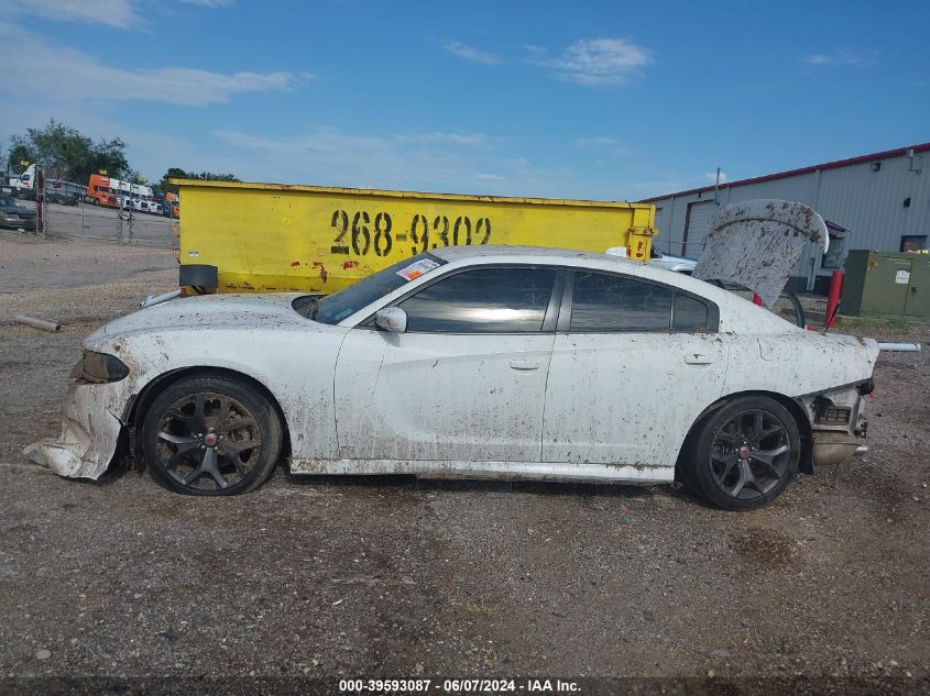 2019 Dodge Charger Gt Rwd VIN: 2C3CDXHG5KH584992 Lot: 39593087