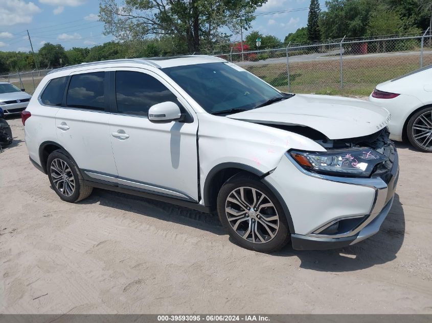 2017 Mitsubishi Outlander Sel VIN: JA4AD3A31HZ067727 Lot: 39593095