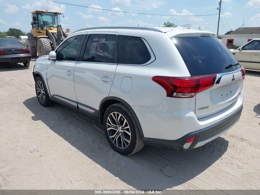 2017 Mitsubishi Outlander Sel VIN: JA4AD3A31HZ067727 Lot: 39593095