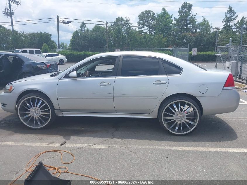 2010 Chevrolet Impala Lt VIN: 2G1WB5EK5A1198407 Lot: 39593121