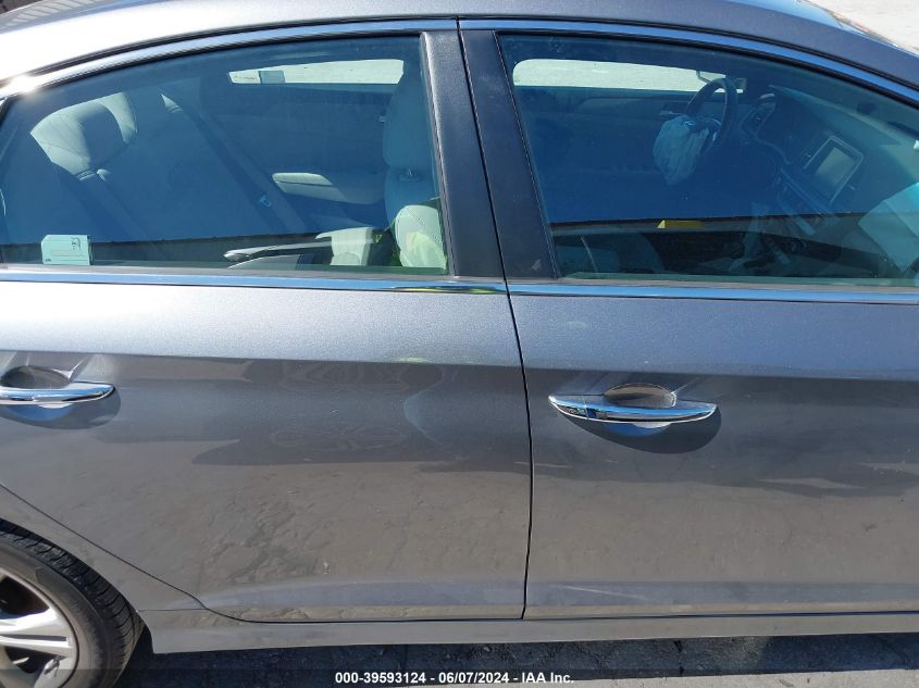 2018 Hyundai Sonata Sel VIN: 5NPE34AF6JH650530 Lot: 39593124