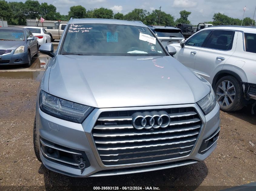 2019 Audi Q7 55 Premium VIN: WA1VAAF73KD025154 Lot: 39593128