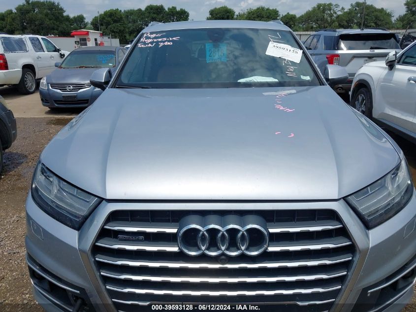 2019 Audi Q7 55 Premium VIN: WA1VAAF73KD025154 Lot: 39593128