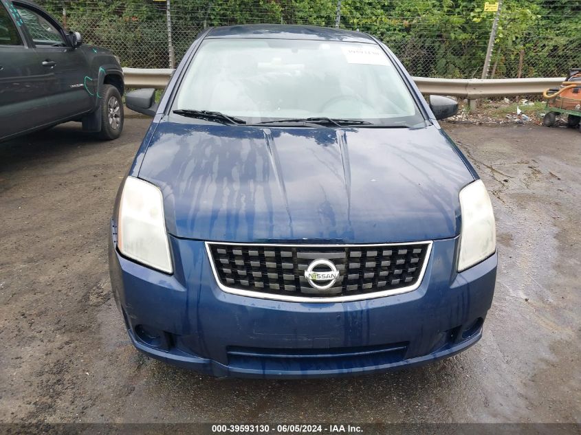 2008 Nissan Sentra 2.0 VIN: 3N1AB61E08L735851 Lot: 39593130