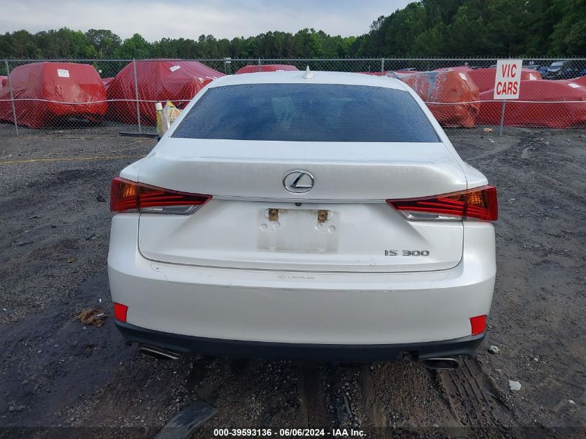 2019 Lexus Is 300 VIN: JTHBA1D25K5088796 Lot: 39593136