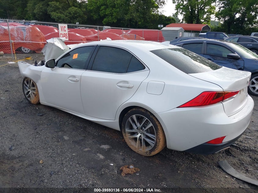 VIN JTHBA1D25K5088796 2019 LEXUS IS 300
