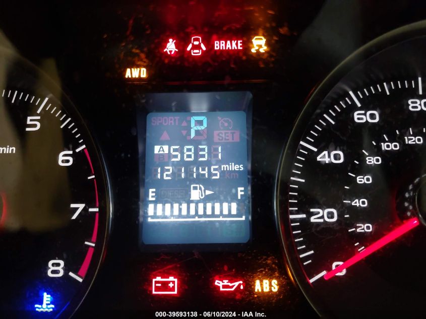 2015 Subaru Forester 2.5I Limited VIN: JF2SJAHC5FH437739 Lot: 39593138