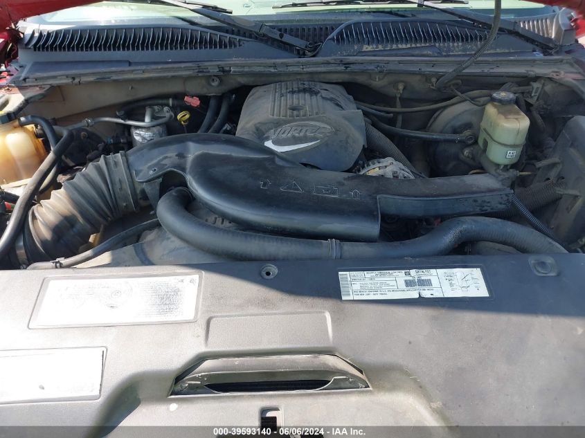 2001 Chevrolet Tahoe Ls VIN: 1GNEC13T21R216445 Lot: 39593140