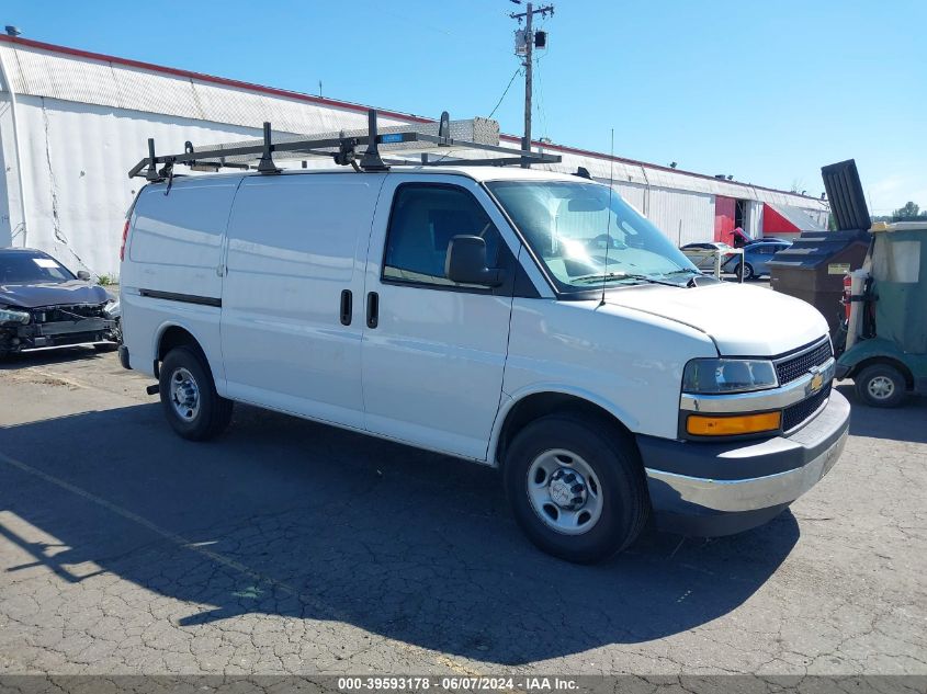 2019 Chevrolet Express 2500 Work Van VIN: 1GCWGAFG6K1270959 Lot: 39593178