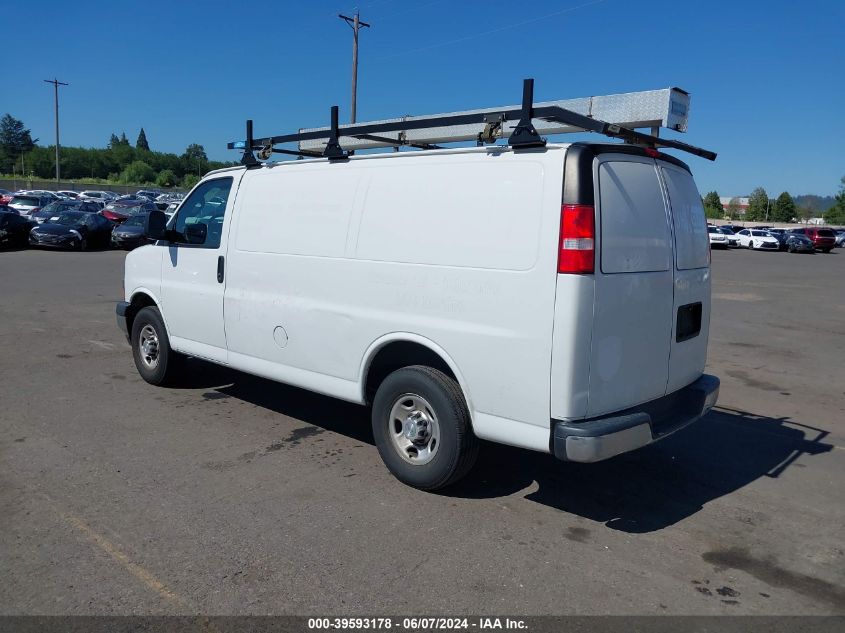 2019 Chevrolet Express 2500 Work Van VIN: 1GCWGAFG6K1270959 Lot: 39593178