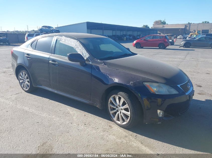 2007 Lexus Is 250 VIN: JTHCK262X75015385 Lot: 39593184