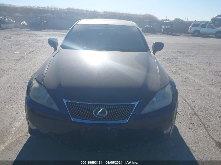 2007 Lexus Is 250 VIN: JTHCK262X75015385 Lot: 39593184