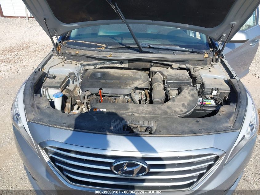 2016 Hyundai Sonata Se VIN: 5NPE24AF3GH330318 Lot: 39593187