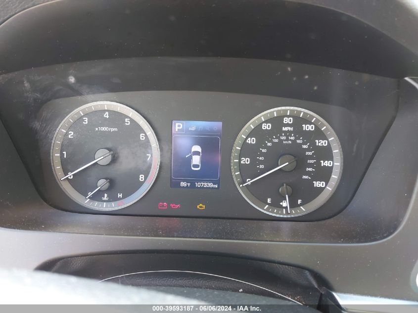 2016 Hyundai Sonata Se VIN: 5NPE24AF3GH330318 Lot: 39593187