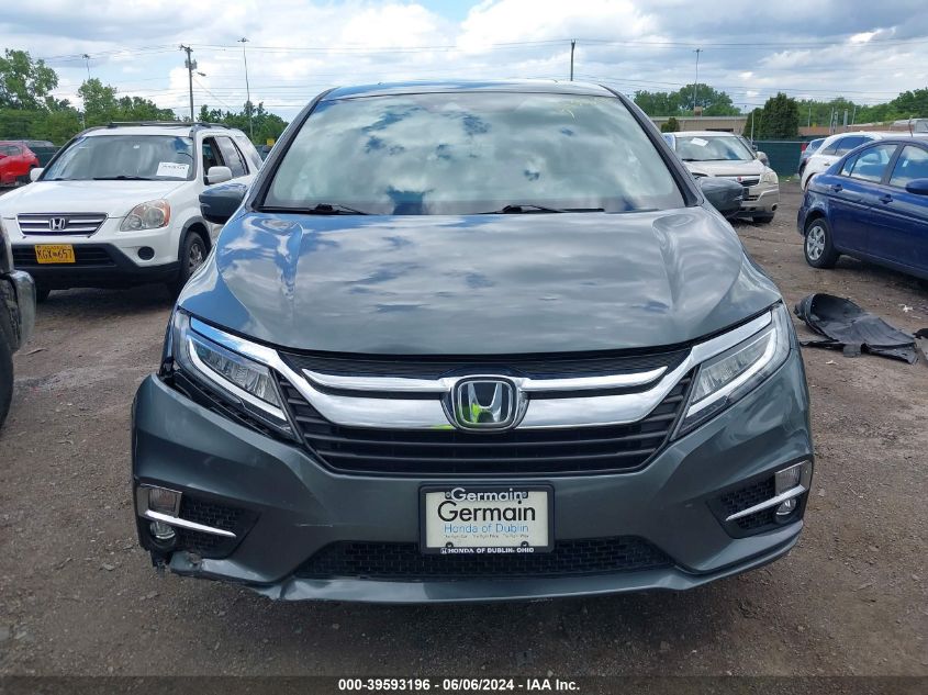 2019 Honda Odyssey Elite VIN: 5FNRL6H94KB040543 Lot: 39593196