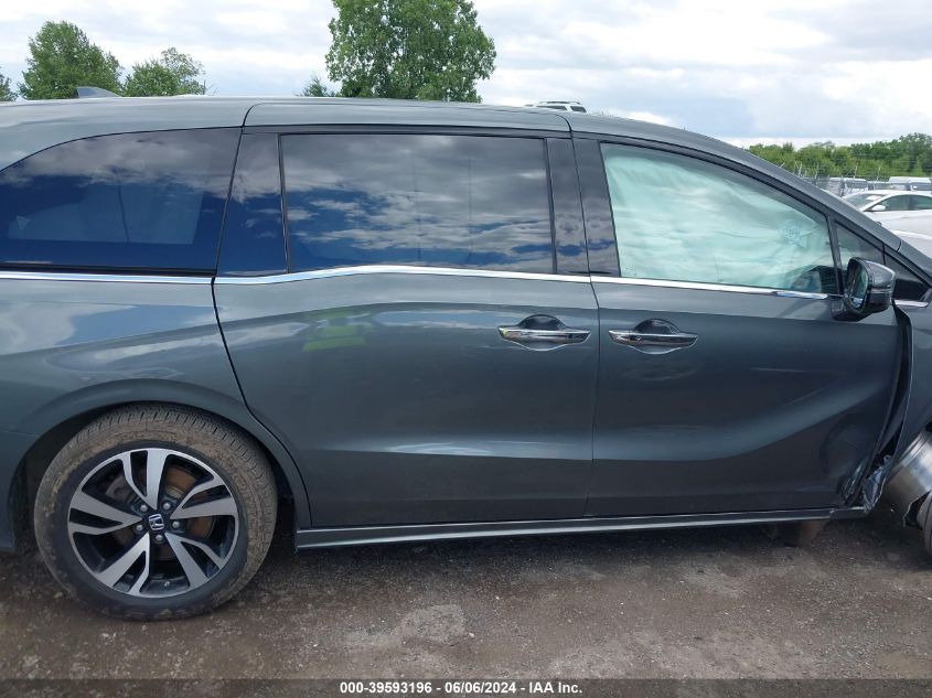 2019 Honda Odyssey Elite VIN: 5FNRL6H94KB040543 Lot: 39593196